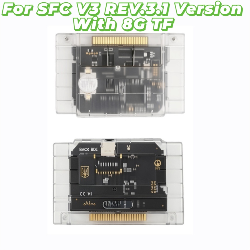 Gaming Console Emulator - 3000 In 1 For SNES/SFC Memory