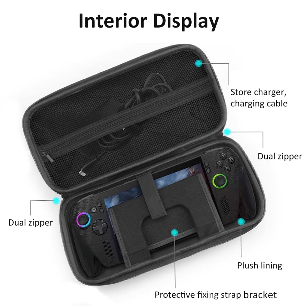 Travel EVA Carrying Case for A - đánh giá và giá Gaming Console Asus Rog