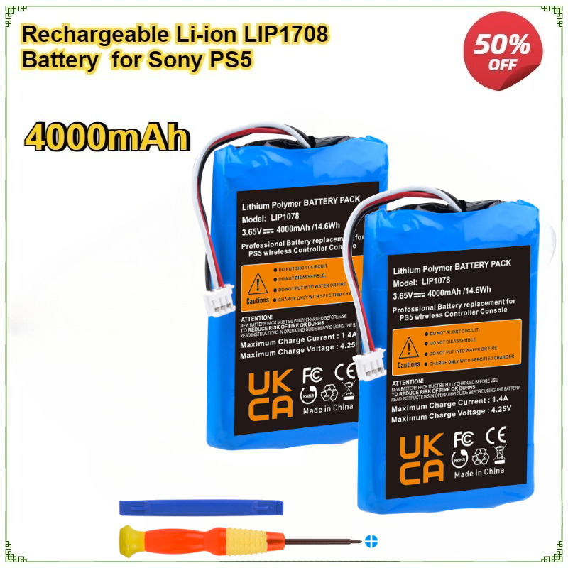 4000mAh Rechargeable Li-ion Ba - đánh giá và giá Sony Controller Dualsense