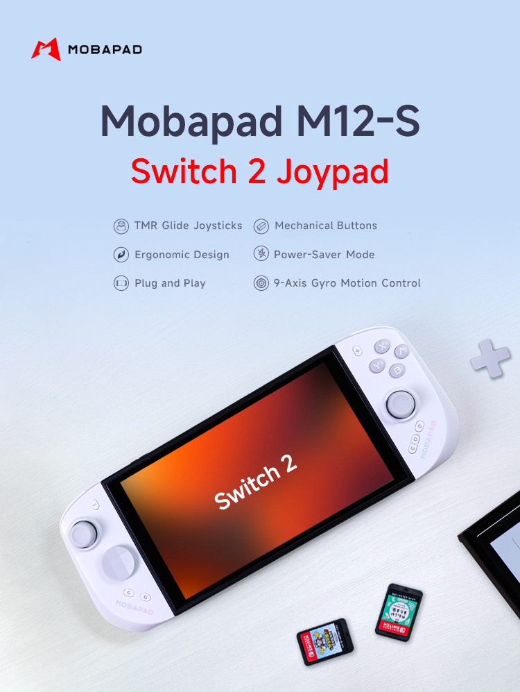 MOBAPAD M12 S Joycon Gaming Co - đánh giá và giá Gaming Console Buttons