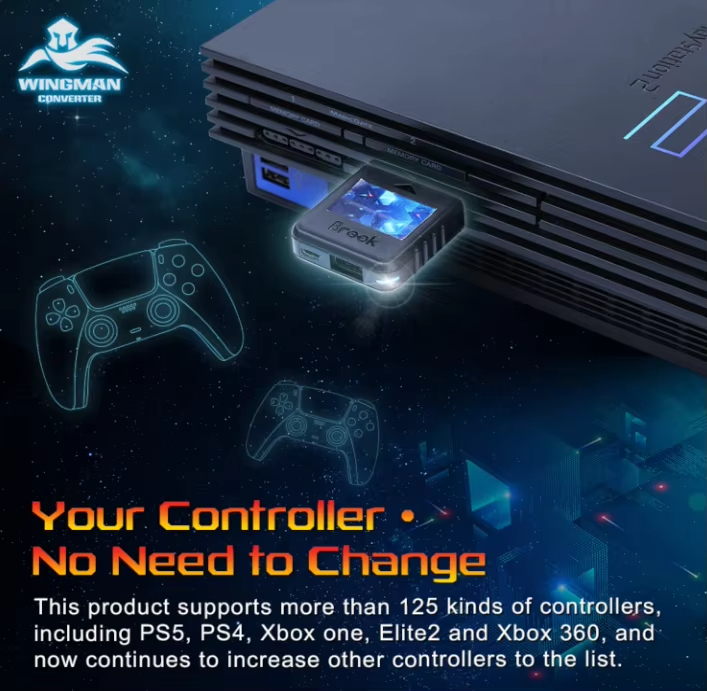 PS2 Wingman Brook Converter fo - đánh giá và giá Microsoft Console Xbox Series X