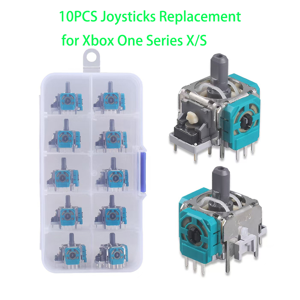 10pcs Replacement 3D Analog Jo - đánh giá và giá Microsoft Console Xbox Series X