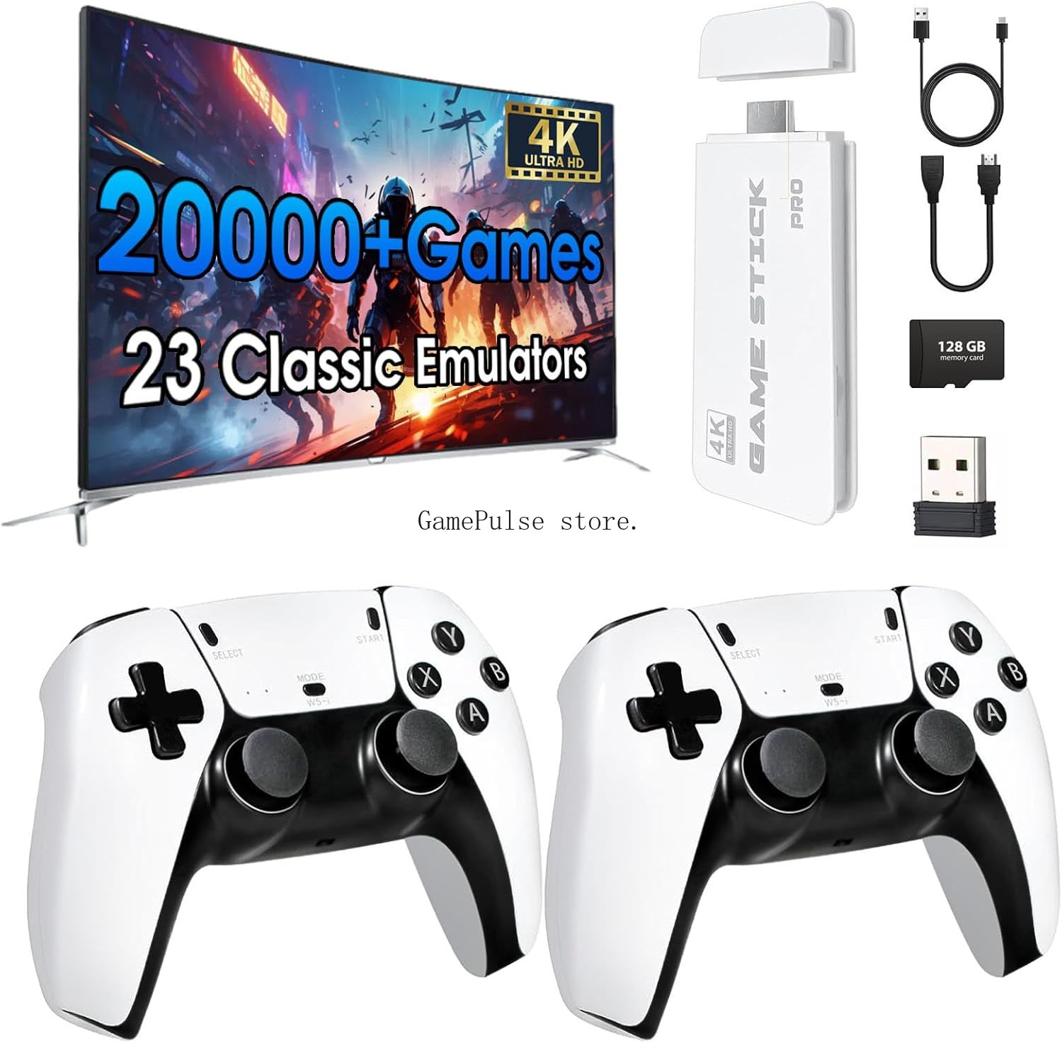 GamePulse 2026 New Retro Gamin - đánh giá và giá Gaming Console Emulator
