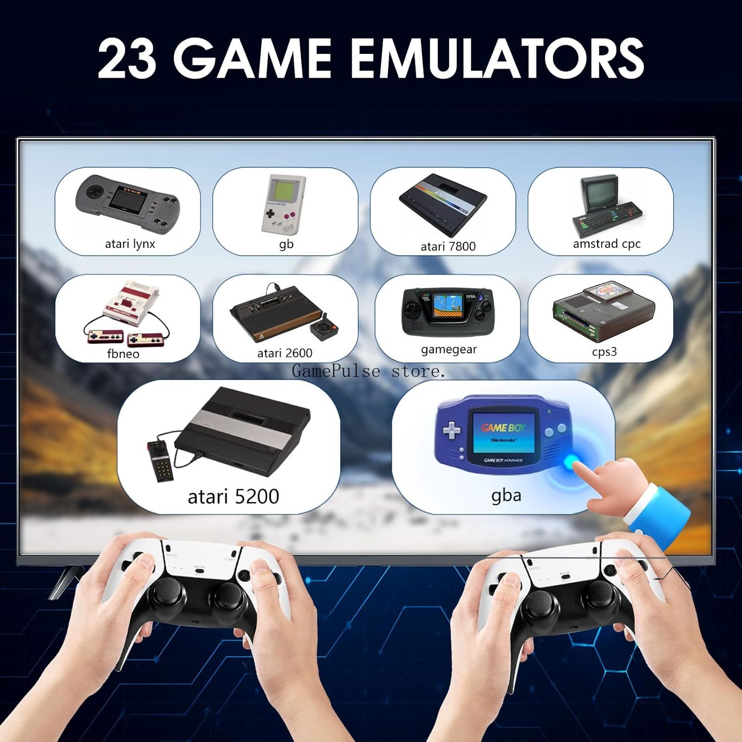 GamePulse 2026 New Retro Gamin - đánh giá và giá Gaming Console Emulator