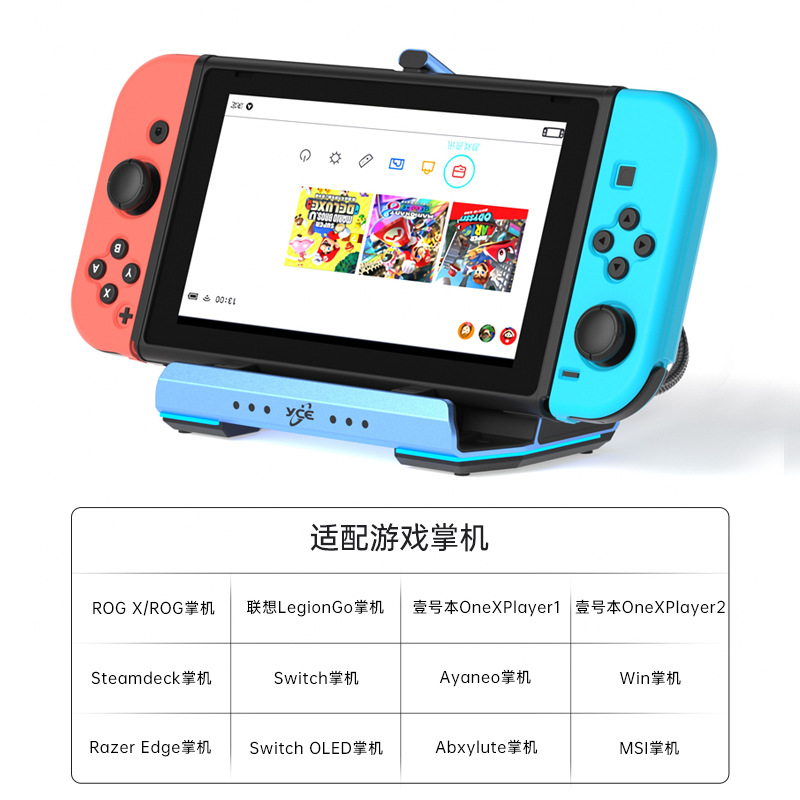 USB-C Dual Fan Gaming Dock Sta - đánh giá và giá Gaming Console With Games