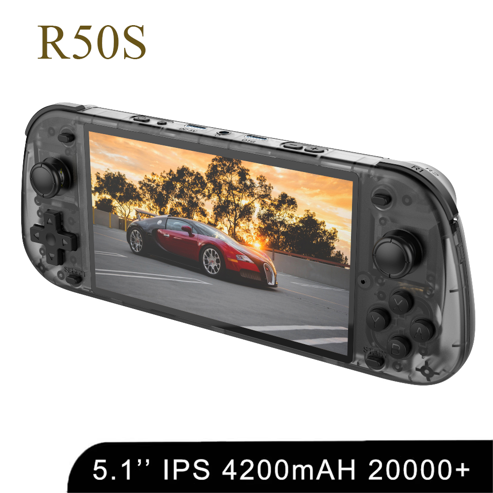 5.1inch New R50S Retro Handhel - đánh giá và giá Gaming Console Emulator