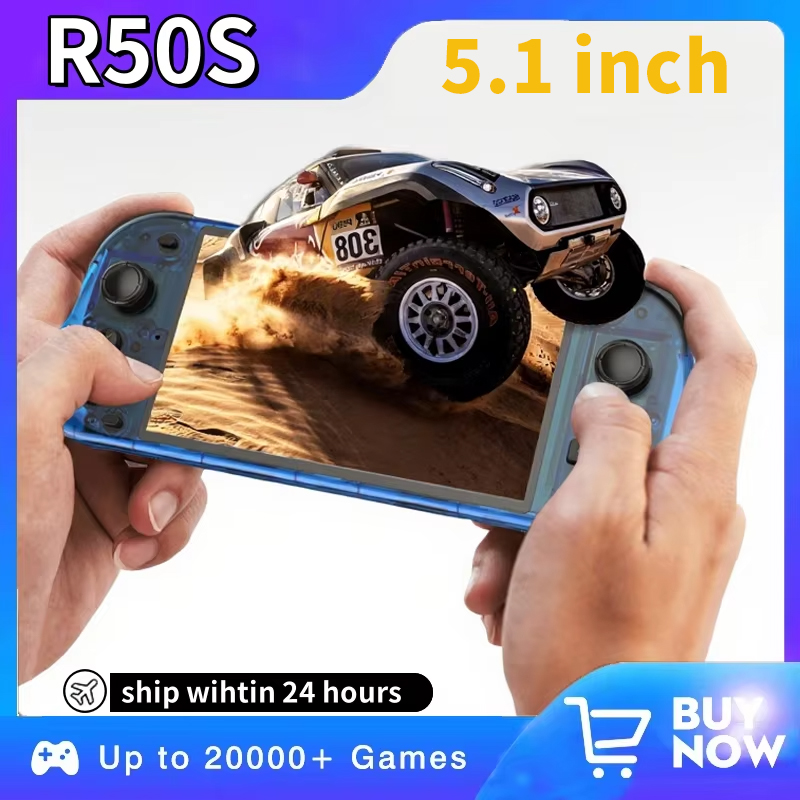5.1inch New R50S Retro Handhel - đánh giá và giá Gaming Console Emulator