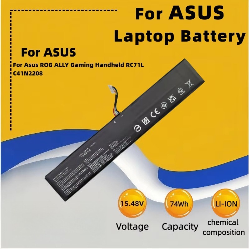 C41N2208 80Wh/74Wh/57Wh Gaming - đánh giá và giá Gaming Console Asus Rog