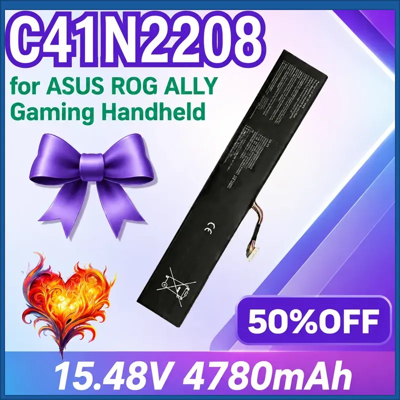 New C41N2208 4780mAh 15.48V Ha - đánh giá và giá Gaming Console Asus Rog