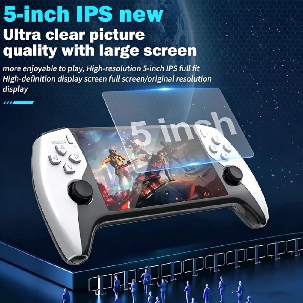 SF3500 5 inch Handheld Game Co - đánh giá và giá Gaming Console Emulator